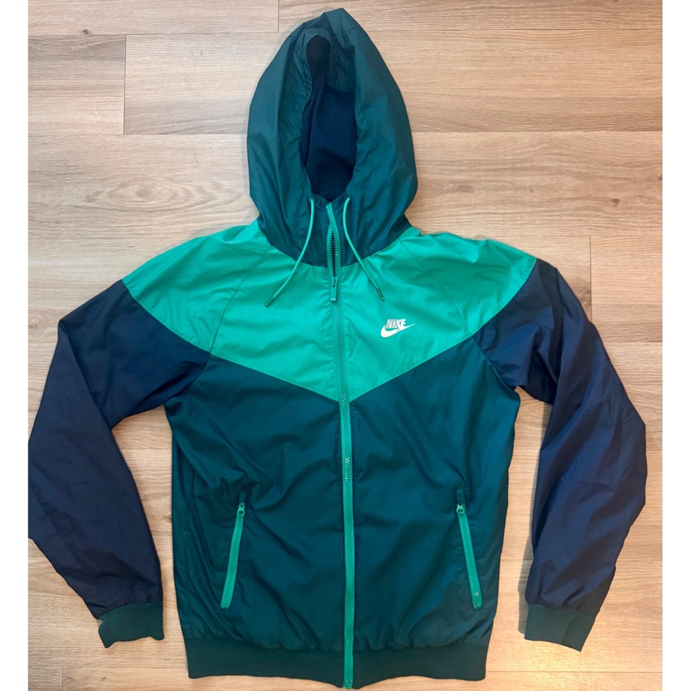 Nike Windrunner Hoodie Men's Small
Midnight Navy/Dusty Cactus Style 727324-413